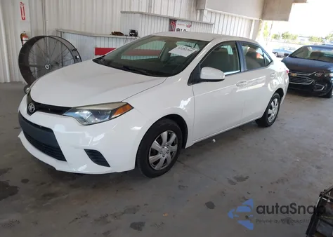 2016 Toyota Corolla L z USA, uszkodzony, nr VIN 5YFBURHE6GP451970
